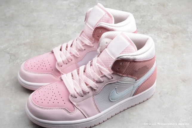 Official Maikesneakers Air Mid Pink 1 Jordan CW5379-600 Digital 0811